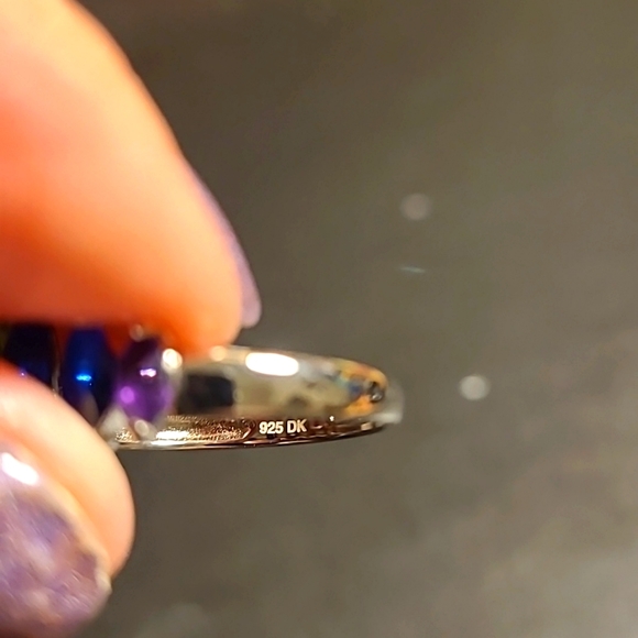 GENUINE Tourmaline Sterling Silver Ring---NWOT - Picture 3 of 7